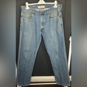 Levi's Classic Blue Jeans with Signature Tan Patch